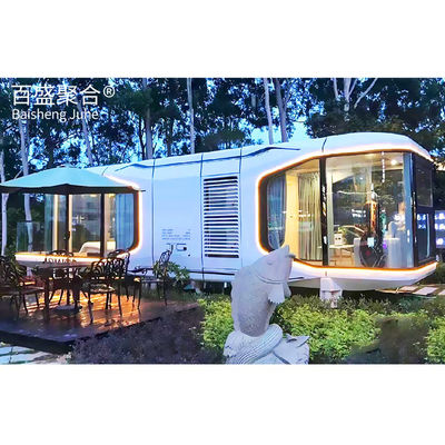 کیفیت  Modern Modular Space Capsule House with Galvanized Steel Frame کارخانه