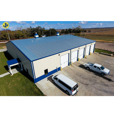 کیفیت  Prefab Steel Structure Mmetal Garage Shed With Purlin C.Z Shape Steel Channel کارخانه