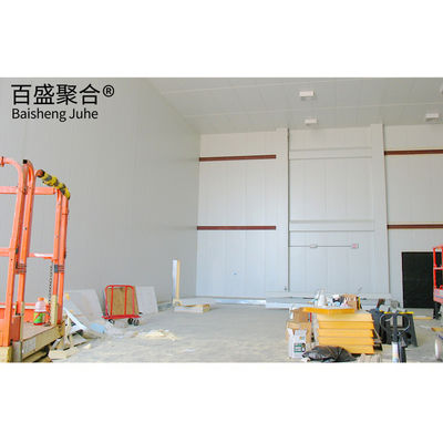 فولاد سبک Q355 Q235 راه رفتن به اتاق ذخیره سازی سرد 20ft 40ft سرویس خم کردن کانتینر