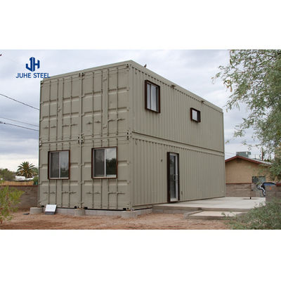 هتل فلت پیک کانتینر هاوس Prefab 20ft Mobile Foldable Slide Out Steel Structure