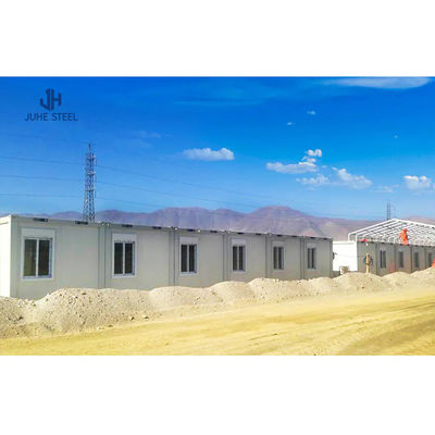 کانتینر قابل جدا شدن خانه ساحل مقاوم در برابر آتش و آب برای کارگاه یا انبار