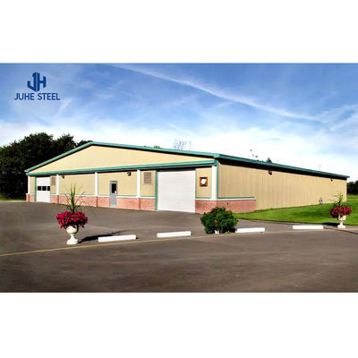 آسان مونتاژ پیش ساخته شید ساختمان کیت با درب رولینگ و جامد H-شکل بیم فولاد