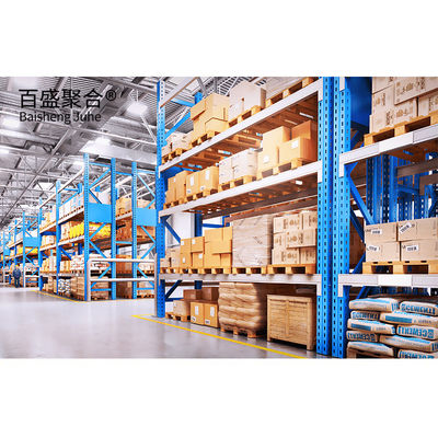 Q355 Q235 فریم اصلی فولاد سبک انبار لجستیک ساخته شده با مونتاژ آسان
