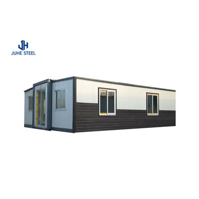 4 اتاق خواب خانه های پیش ساخته ساختار فولادی خانه کانتینری لوکس با رنگ سفارشی