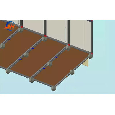مزارع ساختمانی فولاد گیاه سبز ژاپن با طراحی سفارشی و کیفیت فولاد رنگ