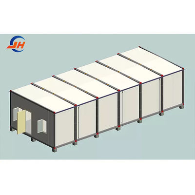 مزارع ساختمانی فولاد گیاه سبز ژاپن با طراحی سفارشی و کیفیت فولاد رنگ