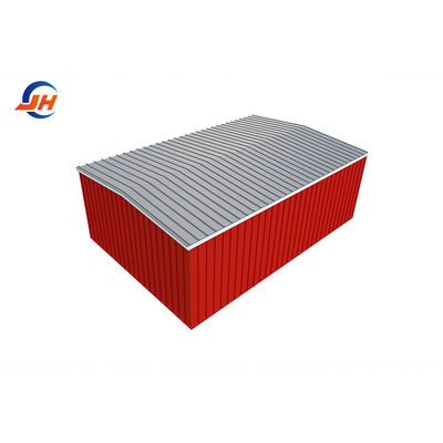 سقف فلز تک ورق سه اتومبیل ظرفیت 24x36 گاراژ برای تعمیرگاه اتومبیل کوچک