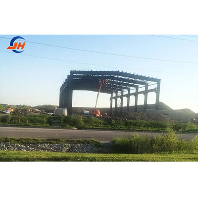 Q235B/Q345B فولاد کم کربن ساختمان کارگاه انبار پیش ساخته برای صنایع صنعتی