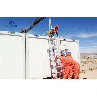 طراحی مدرن 20FT 2 اتاق خواب لوکس خانه های کانتینری پیش ساخته با حمام کامل
