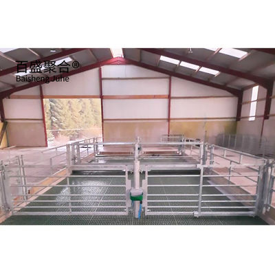 Hot Galvanizing Steel Structure Livestock Shed با رنگ های سفارشی و استاندارد ASTM