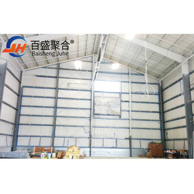 Q355B ساختار فریم فلزی برای فضای بزرگ ساختارهای فولادی نیاز به پردازش کارگاه