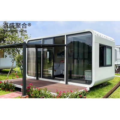 خانه های کانتینر 20 فوت 40 فوت Apple Cabin Prefab Mobile Capsule House برای روسیه