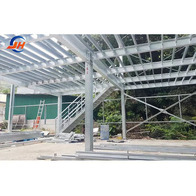 انبار ساختاری فولادی قابل تنظیم با قاب اصلی شکل H جامد درجه Q235/Q345B