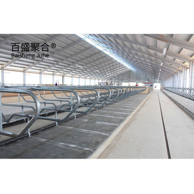 گاوخانه با قاب ساختاری فولادی سبک و گواهینامه ISO9001 2008/CE/BV