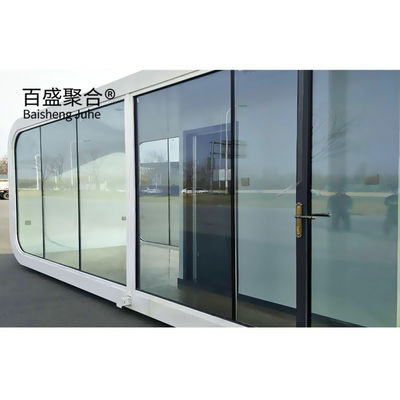 20ft 40ft خانه های ماژولار از پیش ساخته شده ویلا خانه های کانتینر برای دفتر یا خانه قابل حمل Pod