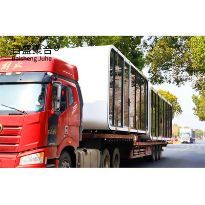طرح استاندارد خانه کانتینر از پیش ساخته شده خانه برای نیازهای حمل و نقل استاندارد و ذخیره سازی