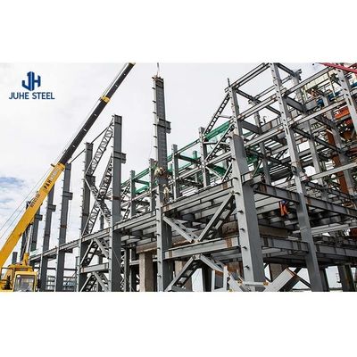 Q355 Q235B فولاد درجه سبک فولاد اصلی فریم صنعتی فلز ساختمان انبار پیش ساخته
