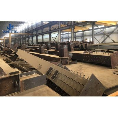 فولاد سبک Q345 Q235 قاب اصلی ساختارهای صنعتی ساختمان طراحی کارگاه فولاد