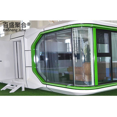 محیط زیست دوستانه زندگی بالا زندگی کنتینر تلفن همراه هتل برای تورینگ ماشین / خانه Prefab