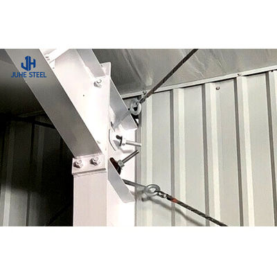 ساختاری ساختاری از فولاد سبک با طول کشش بزرگ برای راه حل های ذخیره سازی
