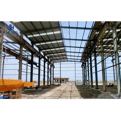 ساخت انبار/کارگاه ساختمانی برای ساخت ساختارهای فولادی