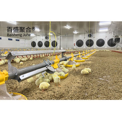 گالوانیزه A Type Chicken Cages Layer Poultry با صدور گواهینامه ISO9001 2008/CE/BV