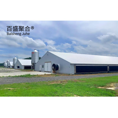 گالوانیزه A Type Chicken Cages Layer Poultry با صدور گواهینامه ISO9001 2008/CE/BV
