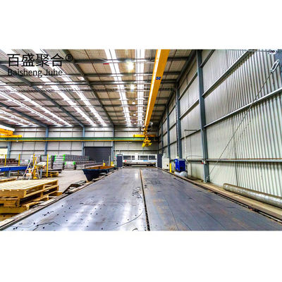 Q355 Q235B سوپرمارکت های فولاد دار خانه های فولادی آماده برای ساخت سازه های فولادی