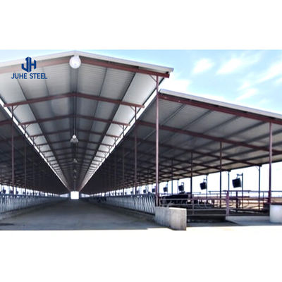 ساختارهای فولادی تجاری Qingdao استاندارد AiSi مدرن Pre Fab I Beam برای ساخت و ساز