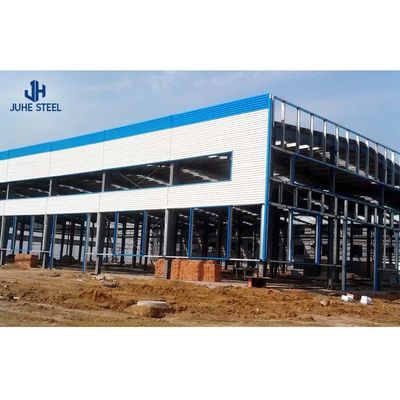 ساختارهای فولادی تجاری Qingdao استاندارد AiSi مدرن Pre Fab I Beam برای ساخت و ساز