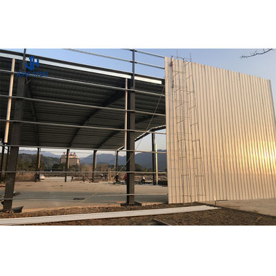 ساختار فولادی سبک کارگاه انبار گاراژ طراحی ساختمان