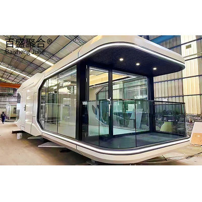 2023 Aluminum Space Capsule Mobile Integrated House Transport and Load Special Shipment (کپسول فضایی آلومینیومی ۲۰۲۳)