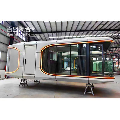 2023 Aluminum Space Capsule Mobile Integrated House Transport and Load Special Shipment (کپسول فضایی آلومینیومی ۲۰۲۳)