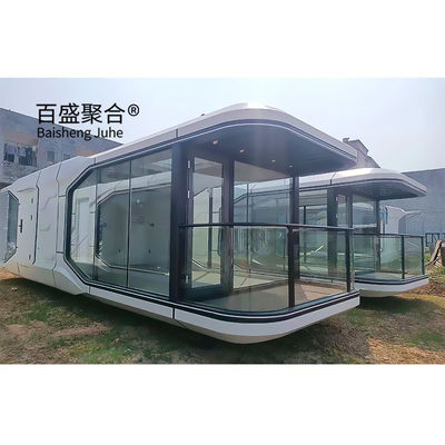 2023 Aluminum Space Capsule Mobile Integrated House Transport and Load Special Shipment (کپسول فضایی آلومینیومی ۲۰۲۳)