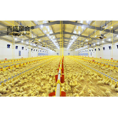 خانه زراعی فولادی صدور گواهینامه ISO9001 2008/CE/BV برای دامداری و پرندگان