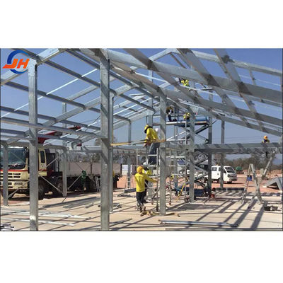 ساختمان ساختمانی فلزی فولادی پیش از مهندسی برای زمینه های کاربردی ذخیره سازی