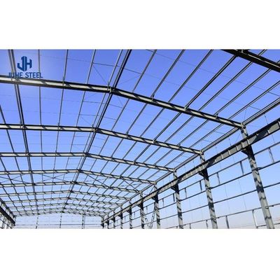 فولاد سبک Q355 Q235 قاب ساختاری فولادی پیش ساخته هنگار برای انبار کارگاه خانه