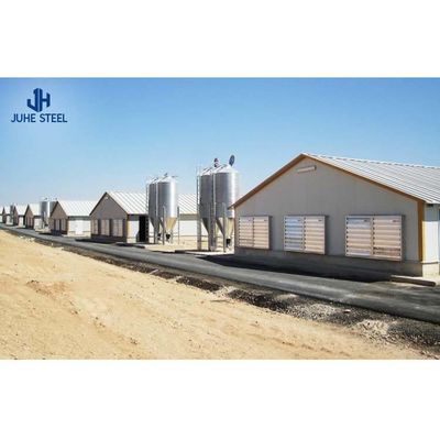 Q235Q345 فولاد کم کربن فولادی مدرن فرش مرغ فرش مرغ طراحی خانه مرغ قابل حمل