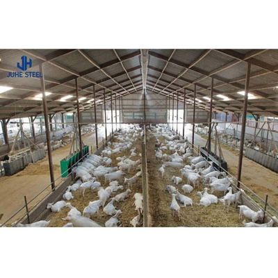 Q235/Q355B ساختار فولادی گاوگاه برای مدیریت دام