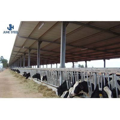 Q235/Q355B ساختار فولادی گاوگاه برای مدیریت دام