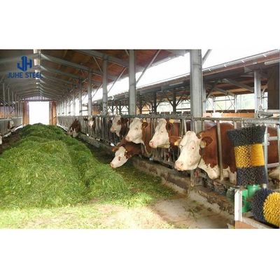 Q235/Q355B ساختار فولادی گاوگاه برای مدیریت دام