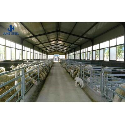 Q235/Q355B ساختار فولادی گاوگاه برای مدیریت دام