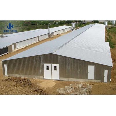 Q355B ساختمان ساختمانی فولادی کارگاه ساخت و ساز از پیش ساخته شده با استاندارد AiSi