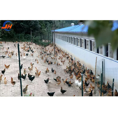 Q235/Q345 فولاد کم کربن ساختمان مزرعه مرغ برای گاو بز اسب میدان گاو گوسفند
