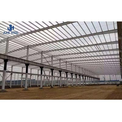 کیت های پیش ساخته ساختارهای فولادی برای چمن Q235/Q235B/Q355/Q355B