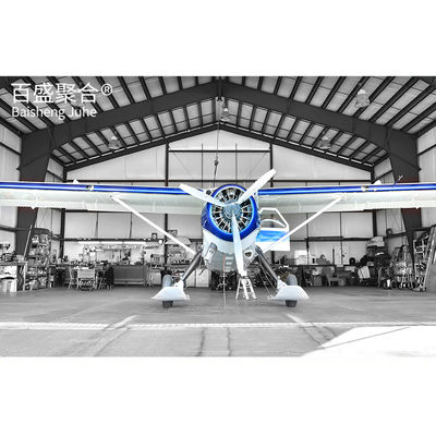 کارگاه فولاد پیش ساخته Q235/Q345B درجه SS400 ساخت و ساز انبار ساختمان ها