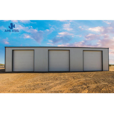 Q235B/Q345B ساختمان گاراژ فلزی فولاد کربن پایین با ساختار پیش ساخته