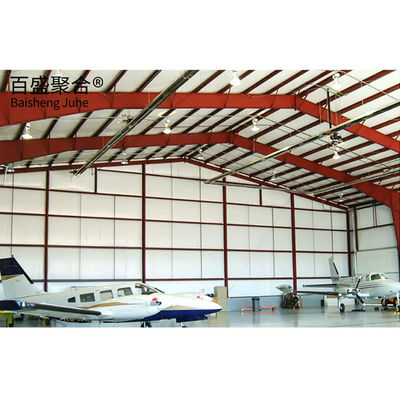 Hangar Shop Prefab Steel Structure Airplane Hangar for Storage Warehouse ساخت و ساز انبار های ساختمانی