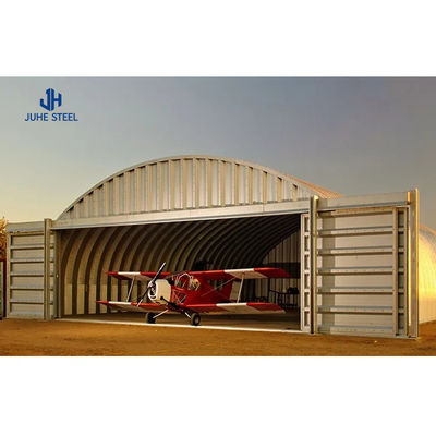 Hangar Shop Prefab Steel Structure Airplane Hangar for Storage Warehouse ساخت و ساز انبار های ساختمانی
