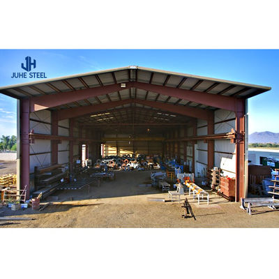 فولاد کم کربن آسان جمع آوری فولاد Carports شید سقف طراحی ساختاری فولاد گاراژ ماشین